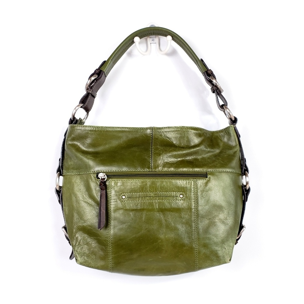 Noni Bossi Augergine Italian Leather Hobo - Picture 2 of 6